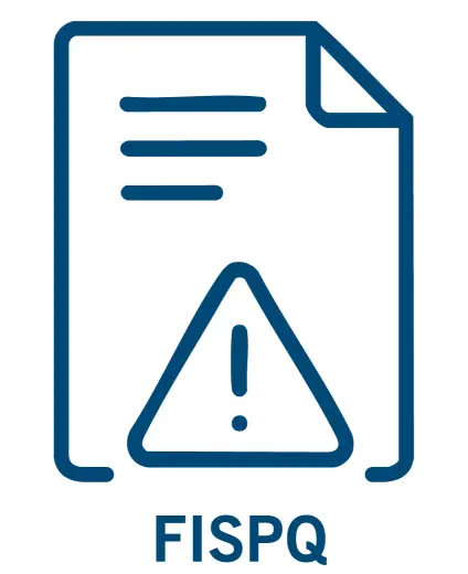 Ícone fispq azul
